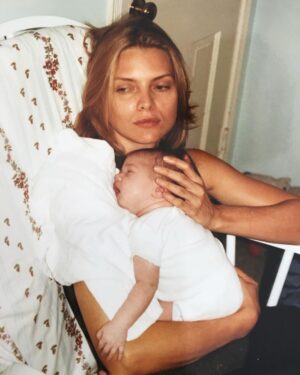 Michelle Pfeiffer Instagram - Happy Birthday to Olivia Owen! My beautiful, talented and all-around amazing God Daughter. 🎂🎈🎉 I am so proud of you and grateful that your brilliant mother and my best friend, Kate Guinzburg, entrusted me with the honor of being your God Mamma. I remember the day you were born. Holding you was love at first sight and solidified me becoming a mom❤️.