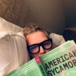 Michelle Pfeiffer Instagram – Just started American Sycamore by Charles Kenney. So far… it grabbed me at page 1! Sorry about the crappy crop. Hard to take a selfie while holding a book, so I’ve discovered.