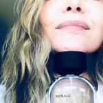 Michelle Pfeiffer Instagram - Sometimes I just feel like trouble. #Menace Deep marine notes crash against invigorating lime heart, anchored by musk and Mediterranean cypress. Introducing Menace by @henryrose 🖤