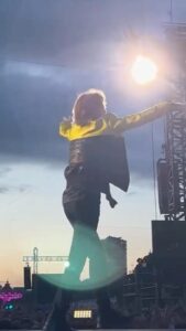 Mick Jagger Instagram - Looking forward to seeing you in Amsterdam tonight!