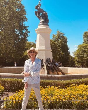 Mick Jagger Instagram - Enjoying lots of what Madrid has to offer, from fallen angels to Flamenco!