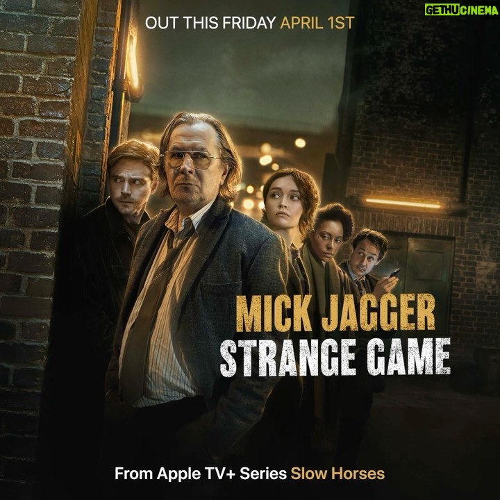 Mick Jagger Instagram - Strange Game… coming Friday! The theme tune to the new @appletvplus series Slow Horses featuring Gary Oldman.