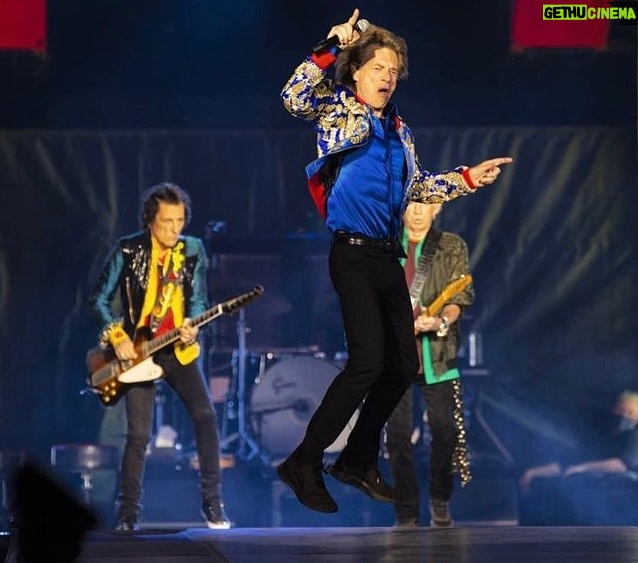 Mick Jagger Instagram - What a night! Thank you Vegas 🔥 📸: @cchhaassee