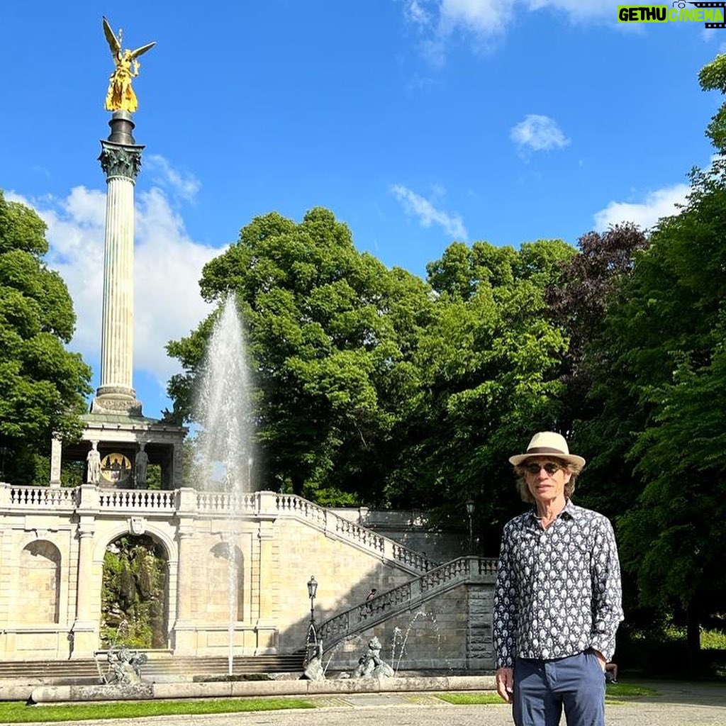 Mick Jagger Instagram - Prost München 🍻 See you tomorrow! Munich, Germany