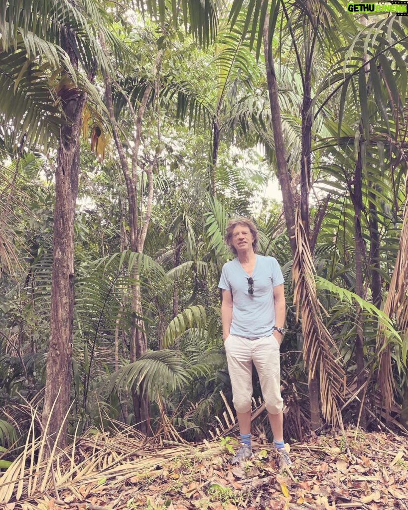 Mick Jagger Instagram - Welcome to the jungle!