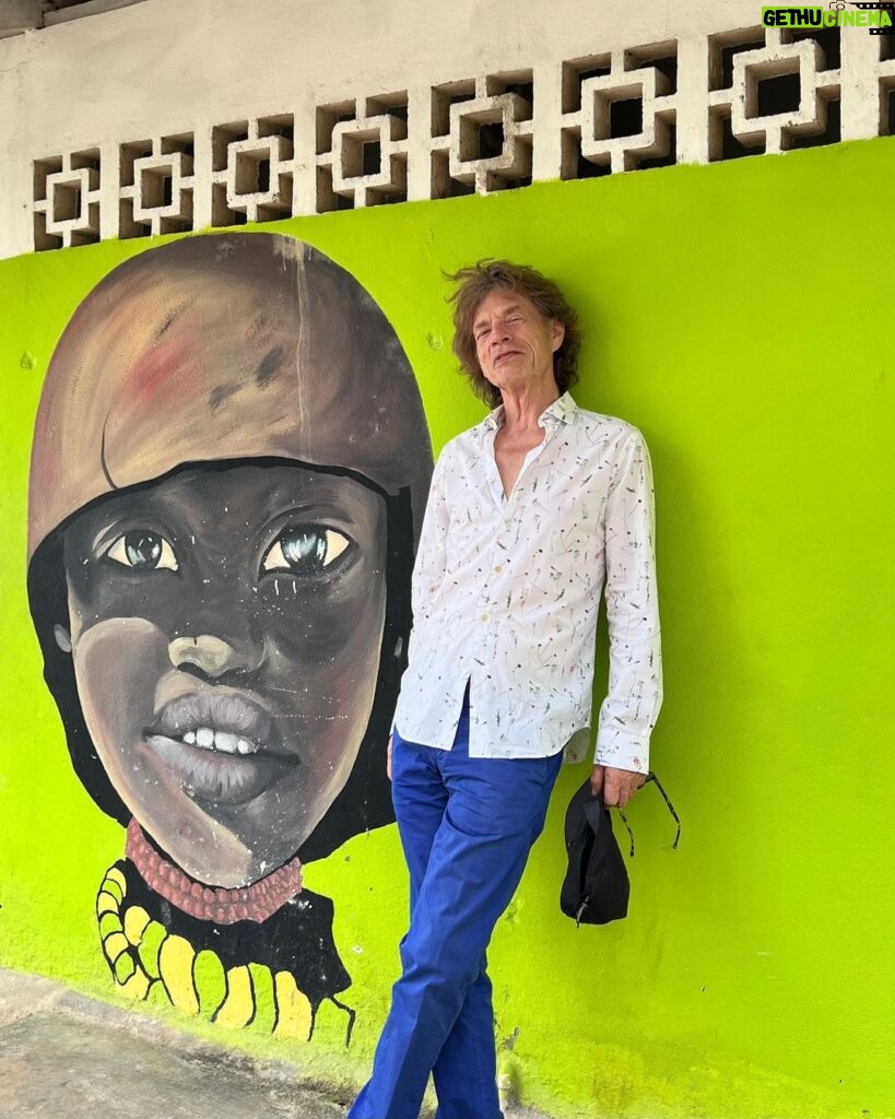 Mick Jagger Instagram - A little downtime before things get busy!