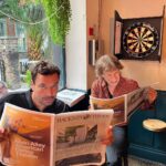 Mick Jagger Instagram – Big news day in Hackney The Old Ship Inn Hackney
