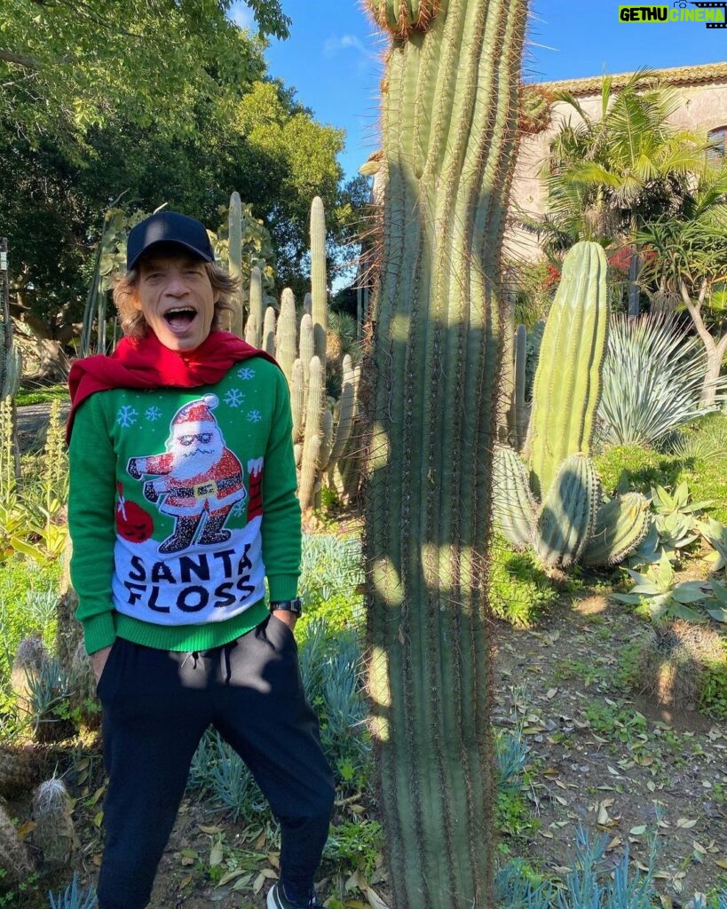 Mick Jagger Instagram - Merry Christmas and happy holidays everyone !!