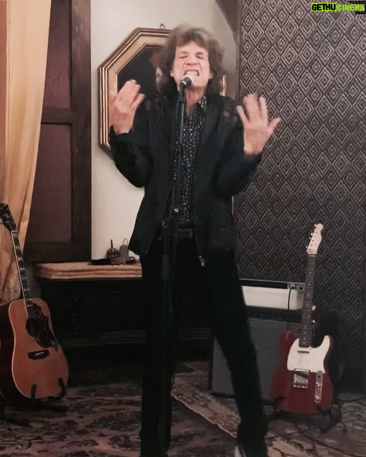 Mick Jagger Instagram - ‘Pride Before A Fall’