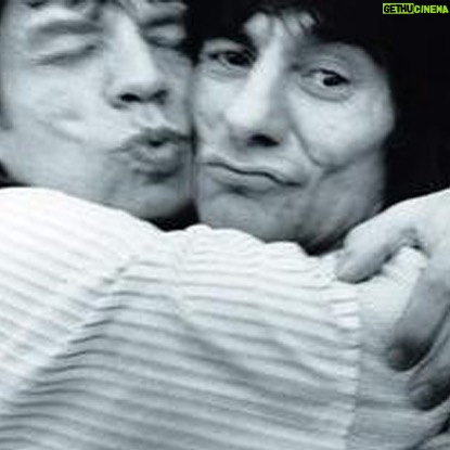 Mick Jagger Instagram - Hope you have a happy birthday @ronniewood! Love Mick