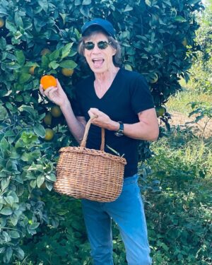 Mick Jagger Instagram - Relaxing in Italy, after some songwriting time!