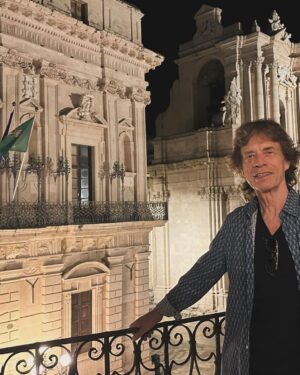 Mick Jagger Instagram - Taking a break in Italy and doing some writing