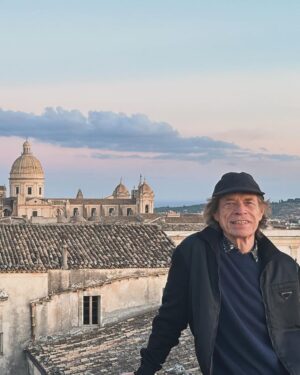 Mick Jagger Instagram - Taking a break in Italy and doing some writing
