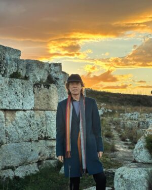 Mick Jagger Instagram - Taking a break in Italy and doing some writing