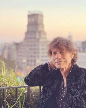 Mick Jagger Instagram - El Clasico day in Barcelona yesterday, with a quick trip round the town.