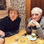 Mick Jagger Instagram – Great to catch up with @martinscorsese_ recently!