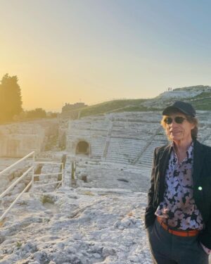 Mick Jagger Instagram - Relaxing in Italy, after some songwriting time!