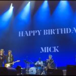 Mick Jagger Instagram – Great audience in Gelsenkirchen tonight! Thanks for the birthday love! VELTINS-Arena