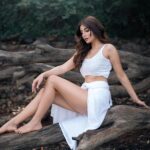 Miesha Saakshi Iyer Instagram - A new era of me. 📸 @shailendra_pardeshi 📍@suryashibirresort #december #allwhite #gratitude
