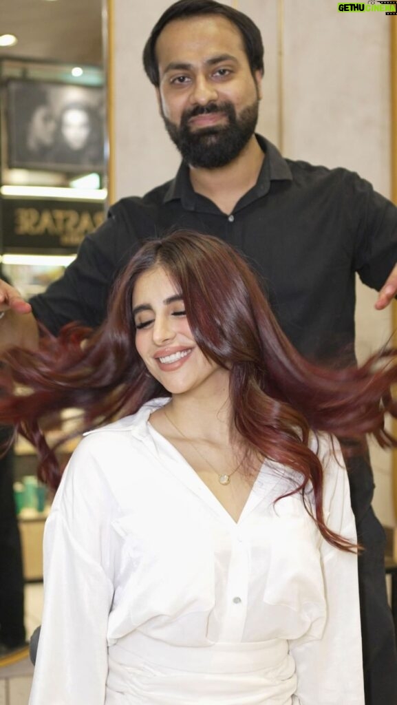 Miesha Saakshi Iyer Instagram - Bringing in Women’s Day by embracing my fiery personality and flaunting my favourite shade of red inspired by @harnaazsandhu_03 Recently, I visited @looksunisexsalon to get the trendiest hair color of the season with @lorealpro_education_india and Im in awe!! The hairdresser worked his magic and got the exact shade of red I desired 🫶🏻 Go bold this season & book your appointment today at the nearest L’Oreal Professionnel salon! #AD #LorealProIndia #LorealProfIndia #haircolor #LorealProInReds #LProReds #GoRed #iNOAReds #ShadesOfRed #WomensDay #WomensDay2024 #WomenOfPowerGoRed @lorealpro_education_india @looksunisexsalon @lorealpro #LooksSalon #LoveYourLooks #SeeYouAtLooks #looksgurgaon