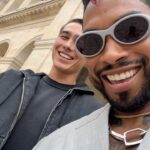Miguel Instagram - GIVENCHY . Sharp and purposeful . Like a knife . Thank you brother @matthewmwilliams @givenchy