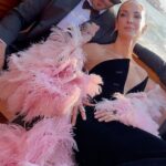 Miguel Ángel Silvestre Instagram - Llegando a Venecia de la mano de @armanibeauty #venezia80 #armanibeauty 💥❤️ @eusilva @jaimelorentelo 🎥 @jmartinezsoria