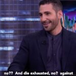 Miguel Ángel Silvestre Instagram - El deseo Ayer en @elhormiguero @pablomotos 🪡 @giorgioarmani