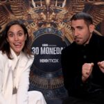 Miguel Ángel Silvestre Instagram - Ig vs reality @meganmontanerg #30monedas @alexdelaiglesia @hbomaxes 🪡By @giorgioarmani