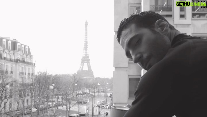 Miguel Ángel Silvestre Instagram - @dior @mrkimjones and The Eiffel Tower 🎥 @unai.etxebarria @_._ka_._ Eiffel Tower - Paris, France