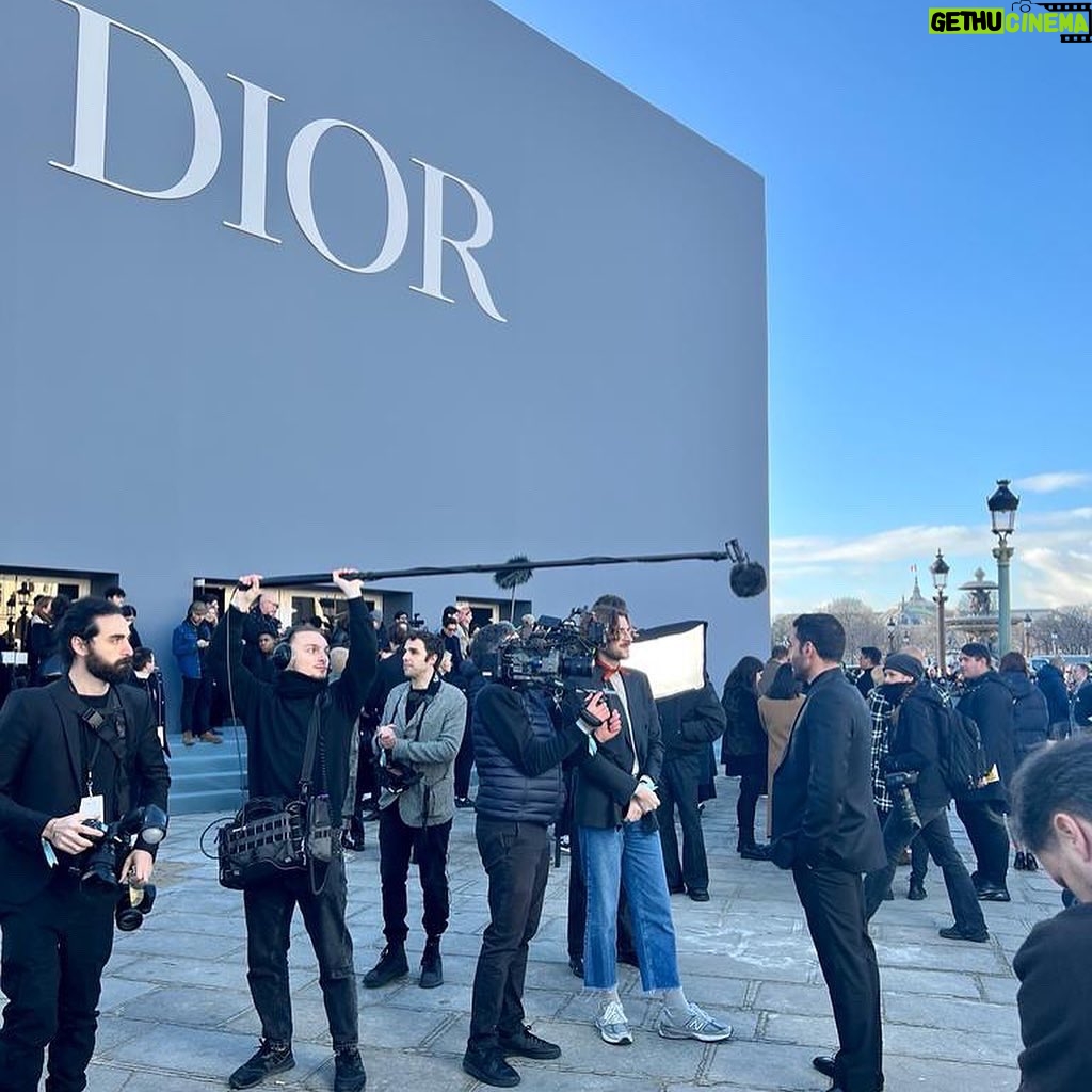 Miguel Ángel Silvestre Instagram - @dior @mrkimjones Paris @_._ka_._ Paris, France