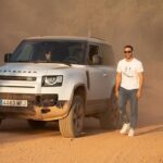 Miguel Ángel Silvestre Instagram - Living the moment con @landrover #defender @rosabellon Con el maestro #FieNestor.
