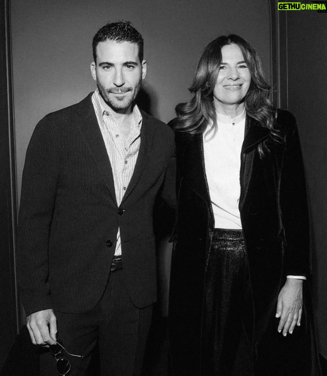 Miguel Ángel Silvestre Instagram - Con “IL MAESTRO” @giorgioarmani And with an angel on earth @roberta