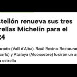 Miguel Ángel Silvestre Instagram - Castellon renueva sus tres estrellas Michellin para el 2024! @calparadisrestaurant @raulresinorestaurante @atalayarestaurante @ale_vamonos @turismodecastellon #turismodecastellon @laboratoriodeideas.es