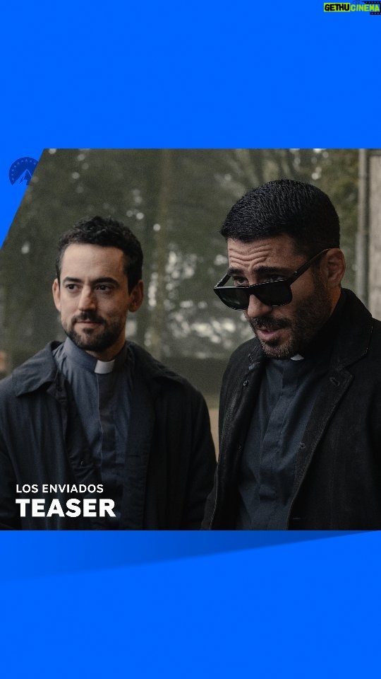 Miguel Ángel Silvestre Instagram - ¿Milagro o mentira? Los sacerdotes Pedro y Simón regresarán MUY PRONTO a #ParamountPlus con más suspenso que nunca a #LosEnviados ⛪ ¿Estás listo?