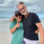 Miguel Varoni Instagram - Los adoptivos son los mejores … gracias mi viejo bello por estar siempre (hasta hincha de Santa Fe me volvió) te amo mi viejo.