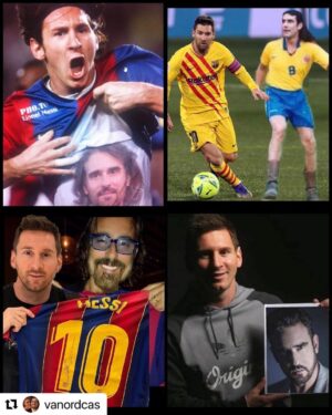 Miguel Varoni Instagram - Siiiiii … toda una Historia Juntos … y la que sigue en Francia … así somos … seguiremos jugando juntos en Francés (un idioma que manejamos como los Dioses). Vamos PSG … vamos @leomessi !!!