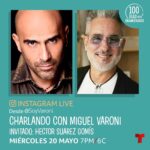 Miguel Varoni Instagram - Hoy con mi Broooooo @pelongomis para hablar ahora si ... con todos los juguetes de nuestro único y hermoso “Luis Casas” de @100dias