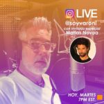 Miguel Varoni Instagram - Siiiiii ... hoy martes a las 7 PM ... con el gran @matlechat a charlar de todooooo ... pa que nos cuente todoooooo ... vamos papá !!!