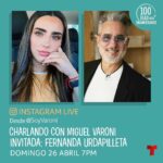 Miguel Varoni Instagram - No se pierdan este lujo de señorita ... su seriedad, su talento, su belleza absoluta ... hoy Domingo a las 7 PM nos vemos.