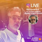 Miguel Varoni Instagram - @pelongomis hoy a las 7 PM hora MIAMI ... hablando de todo y todo y un poco más de todo y todo ...