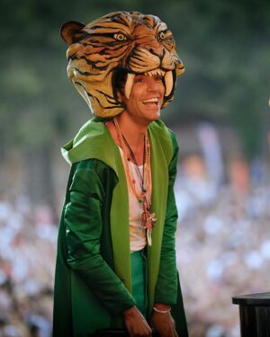 Mika Instagram - The story of the smiling tiger began a few years ago when my mother made me a birthday card. Along with an illustration of flowers growing from my head read the message 'may your head always bloom'. But what did it mean and how did it become my manifesto? 

Well... if your head always blooms, then you will always have ideas and that will make you strong and resistant. And those ideas will turn you into a tiger, fierce, happy and roaring with pride.

Over the last two years I wanted to be that tiger and set about opening my own Atelier. Now fully operational, it has become a humble but growing dream factory where we bring to life my designs. Clothes, suits, original art, sculptures, masks and giant hand stitched flowers...and guess what? It's only the beginning.

This has all been made possible because of Italy. From Martina Franca where I have set up the sartorial and costume atelier alongside Bruno Simeone to the Tuscan artisans, flower sculptors in Reggio Calabria and the incredible tiger head maker Emanuela dall’Aglio in Parma. Italy has amazing talent and resources.

Thank you to everyone who has helped me turn these daydreams into a reality and I promise this is just the start of many many more creations that are about to bloom 🩷💚🩷💚🩷💚🩷💚

#AtelierMika @brunosimeone 

@carolinastamerragrassi 

@emanueladallaglio 

@annalisalaleo 

📷 @danilodauriafoto