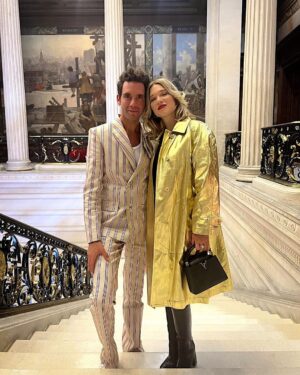 Mika Instagram - Hello from a night out in Paris with my sisters Yasmine and Zuleika and brother Fortuné at @louboutinworld show. Friends, old and new on a September night ❤️
#LeaSeydoux #KarryWang @rossydpalma #Younghoon @official_theboyz