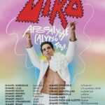 Mika Instagram - #GoodNewsFriday everyone! Tickets for the tour are NOW on sale AND I’ve added another date on the 16th March in Annecy (this date will go on sale a week from today). AND even better news…after nearly 3 years of writing, recording, producing and mastering…my new album is finally complete and DELIVERED! I am so excited for you all to hear this new music and bring it to life on tour! Head over to my website (link in bio) and grab your tickets for the Apocalypse Calypso Tour 2024! #BonnesNouvellesDuVendredi tout le monde ! Les billets pour ma tournée sont MAINTENANT en vente ET j’ai ajouté une autre date le 16 mars à Annecy (elle sera en vente dans une semaine). ET encore meilleure nouvelle… Après près de 3 ans d’écriture, d’enregistrement, de production et de mastering… mon nouvel album est finalement terminé et LIVRÉ ! J’ai tellement hâte que vous écoutiez tous cette nouvelle musique et lui donniez vie lors de la tournée ! Rendez-vous sur mon site (lien en bio) et prenez votre billet pour l’Apocalypse Calypso Tour 2024 ! #mika #mikatour #apocalypsecalypso #newmusic