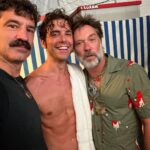 Mika Instagram - After years of speaking via mail or text we finally meet in person backstage @rufuswainwright I was 15 yrs old and I heard his music for the first time. My ears and head burned…. I heard music that made me feel like a future for me as a songwriter, was possible. I ❤️ Rufus and his music from then until now.