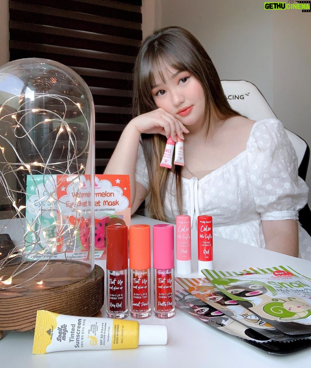 Mika Dela Cruz Instagram - from skincare to makeup, my favorite Pretty Secret products got me covered! @prettysecretph 💖☺️