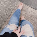 Mika Dela Cruz Instagram - @sofabph love this nude pair coz it’s chunky heels are perfect for walking around the whole day 🤍✨