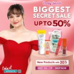 Mika Dela Cruz Instagram – Hi Pretties! 
Pretty Secret will be having its BIGGEST SECRET SALE only on December 13 – 19! Prepare for the holidays with your favorite Pretty Secret skin care and cosmetics products, and even buy amazing gifts for your friends and family! 

Enjoy BUY1TAKE1, 50% OFF, and 30% OFF on their NEW products! What are you waiting for? Add to cart now by clicking this link: https://bit.ly/PrettySecretsWatsonsTakeoverXMika

Shop now, join and share in Pretty Secret’s FB Community – Pretty Secret Squad your #PSBiggestSecretSale budols. 😉