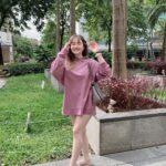 Mika Dela Cruz Instagram - goodmorning loves 💖🤗 i have been super busy with my classes @southville_is kaya i haven’t posted in awhile. just feeling my new cut & color from @zero1storyhairsalon (they gave me purple and blue highlights) + been wearing my dainty new charm bracelet from @mysticcharmsph almost everyday.. syempre hindi mawawala ang fav pair from @sofabph missed you guys, hope you are doing okay.. ☺️
