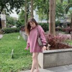 Mika Dela Cruz Instagram - goodmorning loves 💖🤗 i have been super busy with my classes @southville_is kaya i haven’t posted in awhile. just feeling my new cut & color from @zero1storyhairsalon (they gave me purple and blue highlights) + been wearing my dainty new charm bracelet from @mysticcharmsph almost everyday.. syempre hindi mawawala ang fav pair from @sofabph missed you guys, hope you are doing okay.. ☺️