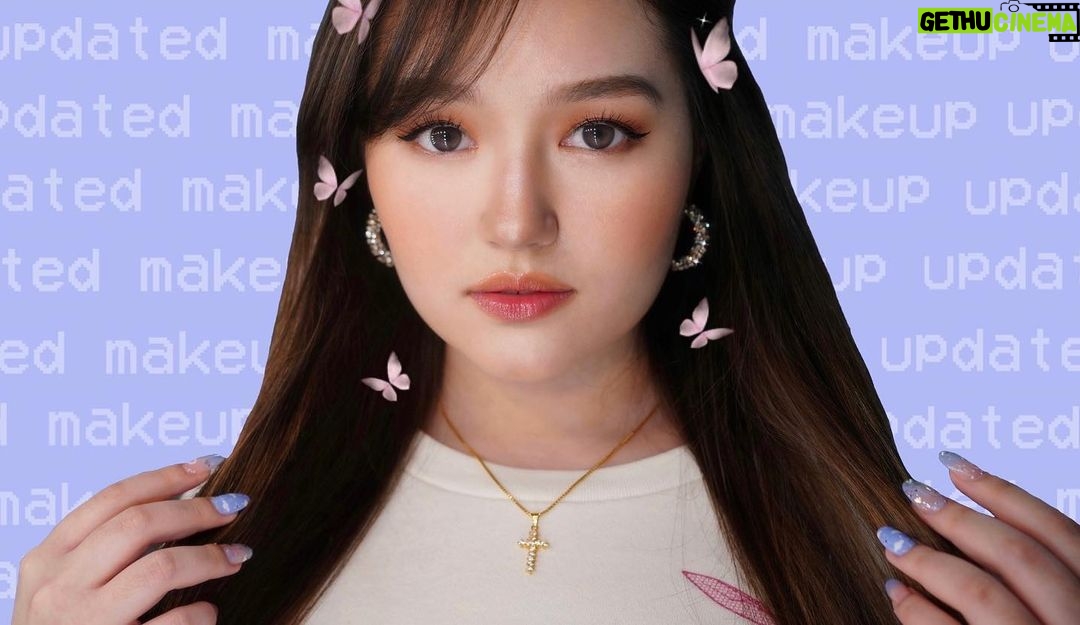 Mika Dela Cruz Instagram - you asked for it & here it is 😉 UPDATED (work from home) MAKEUP LOOK video dropping later 6PM on my channel!! 💖☁️✨🦋
